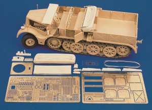 画像1: RoyalModel[RM236]1/35 独 ファモ18t ハーフトラックディテールセット タミヤ用 (1)