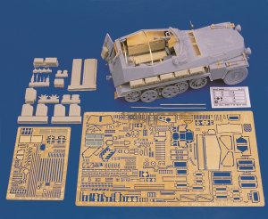 画像1: RoyalModel[RM237]1/35 独 Sd.kfz.250/1 アルテ装甲車ディテールセット ドラゴン用 (1)