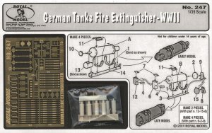 画像1: RoyalModel[RM247]1/35 独 戦車用消火器 (1)