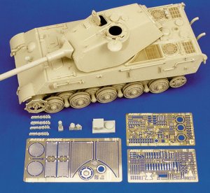 画像1: RoyalModel[RM274] 1/35 独 ポルシェ砲塔キングタイガー ディテールセット タミヤ用 (1)