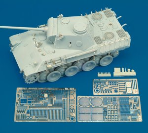 画像1: RoyalModel[RM323]1/35 独 パンターD型ディテールセット ドラゴン用 (1)