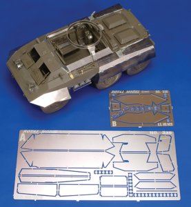 画像1: RoyalModel[RM330]1/35 米 M8 & M20装甲車 フェンダー タミヤ用 (1)