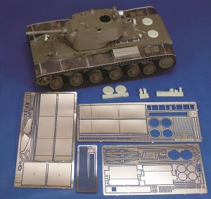 画像1: RoyalModel[RM403]1/35 露 KV-1 C型重戦車 ディテールセット タミヤ用 (1)