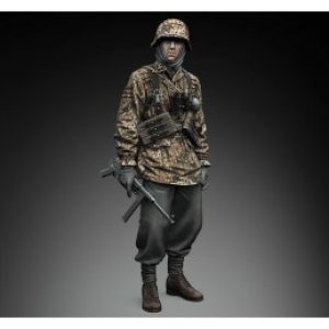 画像1: RoyalModel[RM1000]1/16 WWII ドイツ武装親衛隊 MP40を持つ下士官兵 (1)