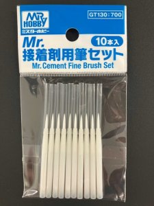 画像1: GSIクレオス[GT130] Mr.接着剤用筆セット (1)