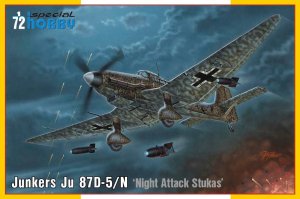 画像1: スペシャルホビー[SPH SH72458]1/72 Ju87D-5/N 「夜間攻撃機」 (1)