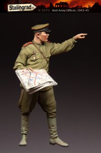 画像1: スターリングラード[ST3575]1/35ロシア赤軍地図を手にした指揮官1943〜45 (1)