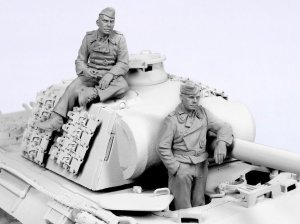 画像1: TANK[T-35004]1/35 WWII独 戦車兵(夏)1940-45(2体) (1)