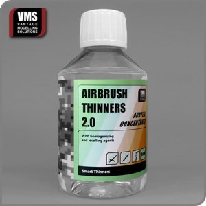 画像1: VMS[VMS.TH01C]エアブラシシンナー2.0 アクリル塗料用 濃縮タイプ 200ml (1)