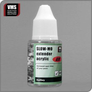 画像1: VMS[VMS.AX08]スローモー アクリル塗料エクステンダー(エアブラシ用) 30ml (1)