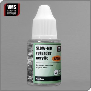 画像1: VMS[VMS.AX02]スローモー アクリル塗料リターダー(筆塗り用) 30ml (1)