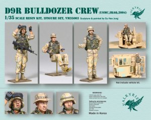 画像1: Valkyrie Miniature[VM35003]1/35 現用 アメリカ海兵隊 D9R装甲ブルドーザー乗員セット(3体入) (1)