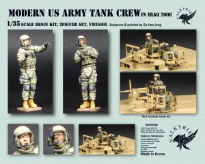 画像1: Valkyrie Miniature[VM35005]1/35 現用 アメリカ陸軍戦車兵セット 2008年イラク(2体入) (1)