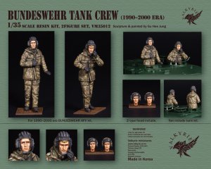 画像1: Valkyrie Miniature[VM35012]1/35 現用 ドイツ連邦軍戦車兵セット 1990-2000年代(2体入) (1)