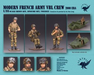 画像1: Valkyrie Miniature[VM35022]1/35 現用 フランス陸軍 VBL装甲車乗員セット 2000年代(3体入) (1)