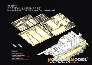 画像1: VoyagerModel[PE351179]1/35 現用 イギリス陸軍 FV4005 II重戦車アップグレードセット(AFVクラブ　FV35405) (1)