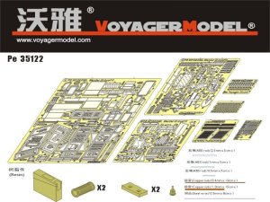 画像1: VoyagerModel [PE35122]WWII独 マーダーIII対戦車自走砲 H型 エッチング基本セット(DML6331用) (1)