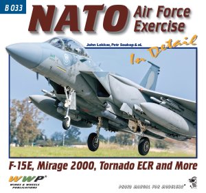 画像1: WWP[B033]現用 NATO空軍演習のジェット戦闘機ディテール写真集 F-15E/ミラージュ2000/トーネードECR他 (1)