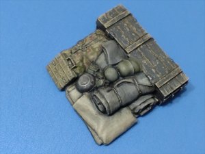 画像1: Work Shop Shin[M-20219]1/35 後部積載荷物セット（3号突撃砲戦車初期型系列用） (1)