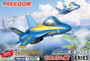 画像1: フリーダムモデルキット[FRE162094]コンパクトシリーズ：F/A-18Eブルーエンジェルス (1)