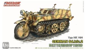 画像1: フリーダムモデルキット[FRE16001]1/16 WW.II ドイツ軍 Sd.kfz.2  ケッテンクラフトラート (1)