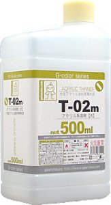 画像1: ガイアノーツ[T-02m]　アクリル系溶剤(大)　500ｍｌ (1)