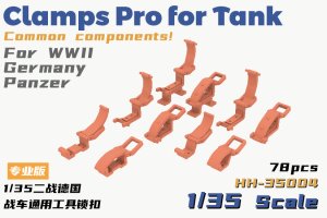 画像1: HEAVY HOBBY[HH-35004]Clamps Pro For Tank Common Components For WWII Germany Panzer (1)