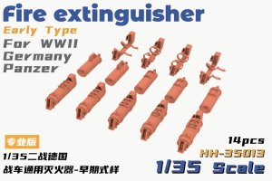 画像1: HEAVY HOBBY[HH-35013]Fire Extinguisher Early Type For WWII Germany Panzer (1)