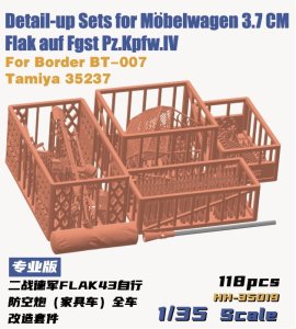 画像1: HEAVY HOBBY[HH-35019]Detail-up Sets for M?belwagen 3.7 CM Flak auf Fgst Pz.Kpfw.IV (1)