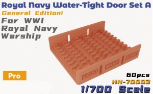 画像1: HEAVY HOBBY[HH-70003]Royal Navy Water-Tight Door Set A General Edition For WWI Royal Navy Warship (1)