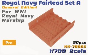 画像1: HEAVY HOBBY[HH-70005]Royal Navy Fairlead Set A General Edition For WWI Royal Navy Warship (1)