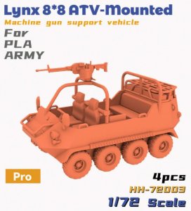 画像1: HEAVY HOBBY[HH-72003]Lynx 8*8 ATV-Mounted Machine Gun Support Vehicle For PLA Army (1)