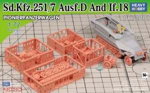 画像1: HEAVY HOBBY[PK-72001]WWII German Sdkfz.251/7 Ausf.D and If.8 (1)