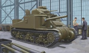 画像1: アイラブキット[ILK63518]1/35 M3A4 中戦車 (1)