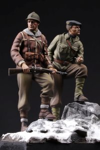 画像1: The Bodi[TBO35213]1/35 ナルヴィクの戦い1940年フランス兵セット (1)