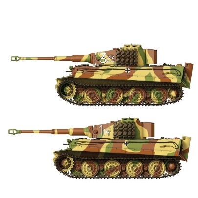 ダス・ヴェルク[USCDW35028]1/35 VI号戦車 ティーガーI 後期型 Sd.Kfz.181