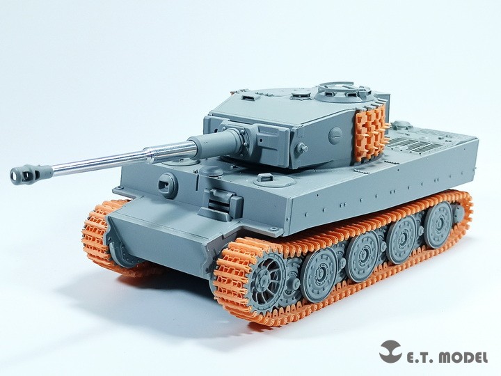 E.T.MODEL[P35-006]1/35 WWII ドイツタイガーI 鉄道輸送用可動履帯(3D) - M.S Models Web Shop