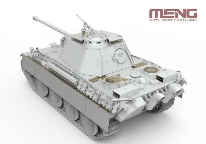 モンモデル[MENTS-052]1/35 ドイツ 中戦車 Sd.Kfz.171 パンター G型前期型 w/対空装甲装備型