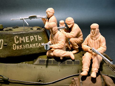 ミニアート[MA35226]1/35 ソビエト突撃歩兵（冬季迷彩服仕様）5体入