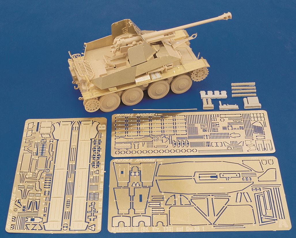 RoyalModel[RM261]1/35 独 マーダーIII 対戦車自走砲ディテールセット タミヤ用