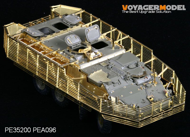 VoyagerModel [PE35200]現用米 M1126ストライカー  スラットアーマーセット(基本セット、スペースドアーマー、サスペンションカバー含む)(AFV35126用)