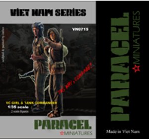 Paracel Miniatures Vn0715 1 35 同志 こちらです 北ベトナム軍戦車兵 ベトコン女性兵士 2体セット M S Models Web Shop