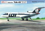 AZモデル[AZM14421]1/144 Yak-40旅客機「チェコ航空、クバーナ航空