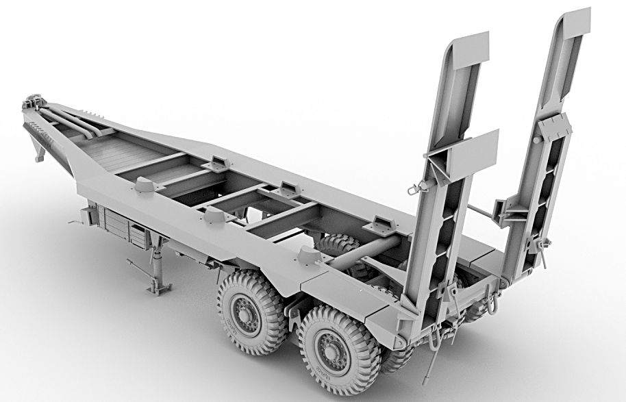 サンダーモデル[TM35200]1/35 WWII英 スキャンメルパイオニア 戦車運搬車(TRMU30+TRCU30)セット