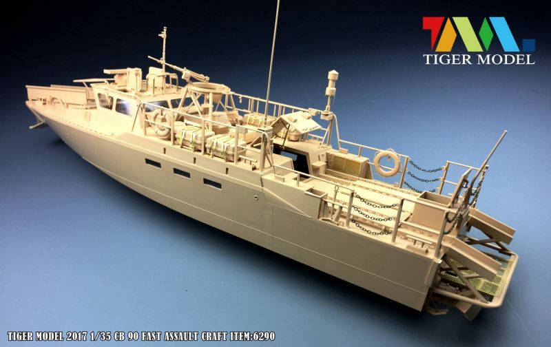 タイガーモデル[TM-6293]1/35 スウェーデン CB-90H 高速攻撃艇