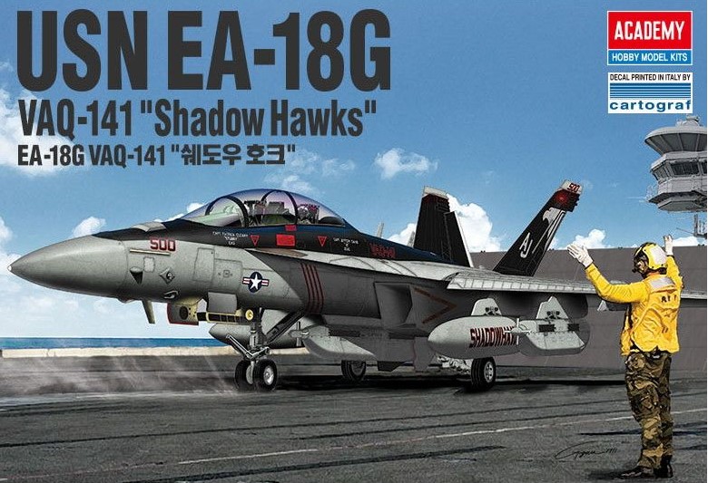 アカデミー[AM12560]1/72 EA-18G グラウラー VFA-141 「シャドウ