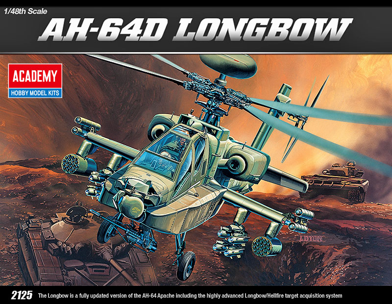 アカデミー[AM12268]1/48 AH-64D アパッチロングボウ