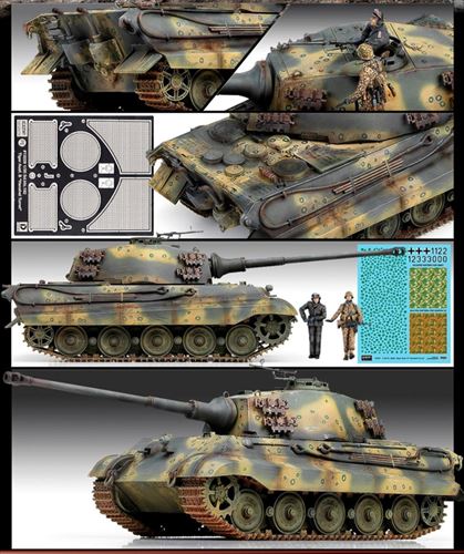 アカデミー[AM13229] 1/35 ドイツ重戦車　キングタイガー　最後期型