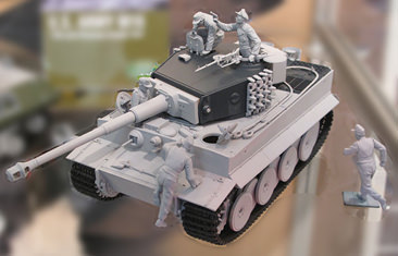 アカデミー[AM13287]1/35 ドイツ タイガーI 戦車 中期Ver.”ノルマンディー上陸作戦70周年キット”