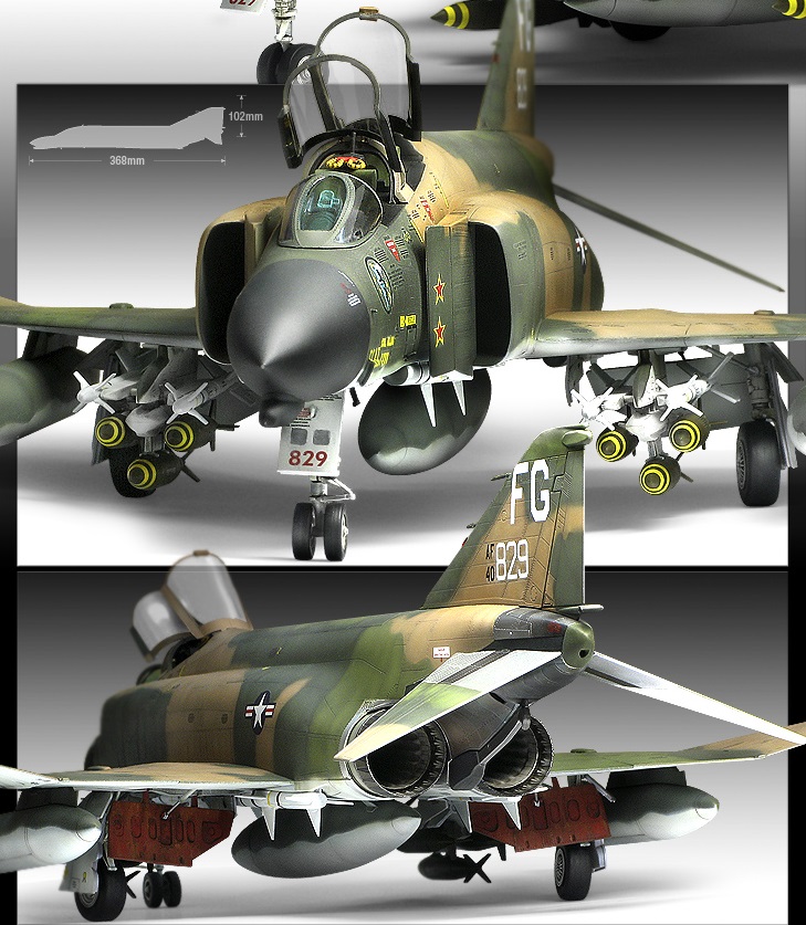 アカデミー[AM12294]1/48 F-4C ファントムII 